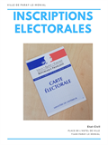 Inscriptions Electorales